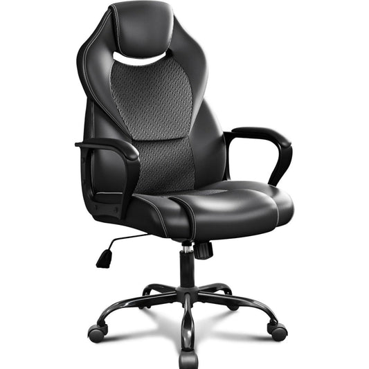 Scrivania con supporto lombare black