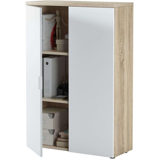 Credenze 13Casa Livia B02 Mobile Multiuso, Melamina, 80 x 33 x 119 cm