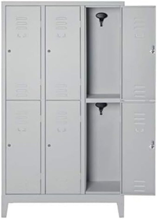 Armadio CO.AR.ME MU10133 Multiplo 6 Posti Ral 7035 Grigio